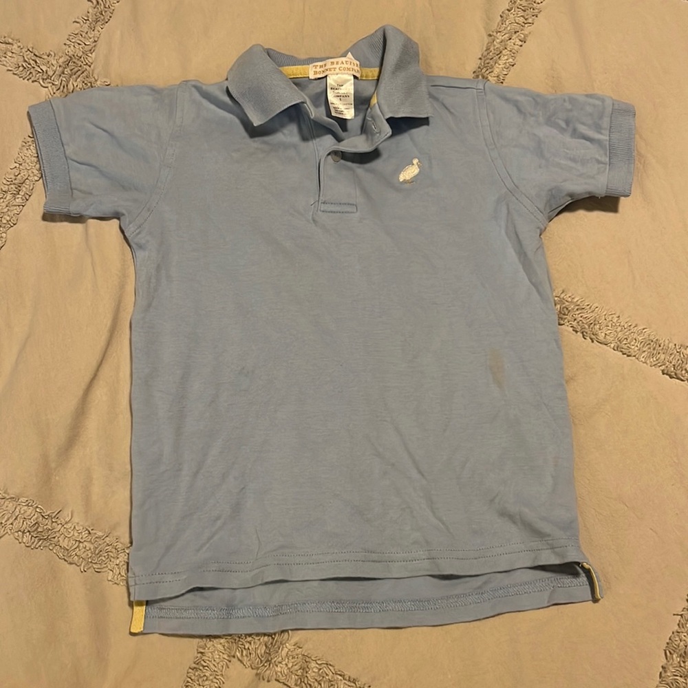 TBBC boys polo size 5